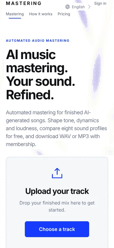 AI Music Mastering thumbnail 2