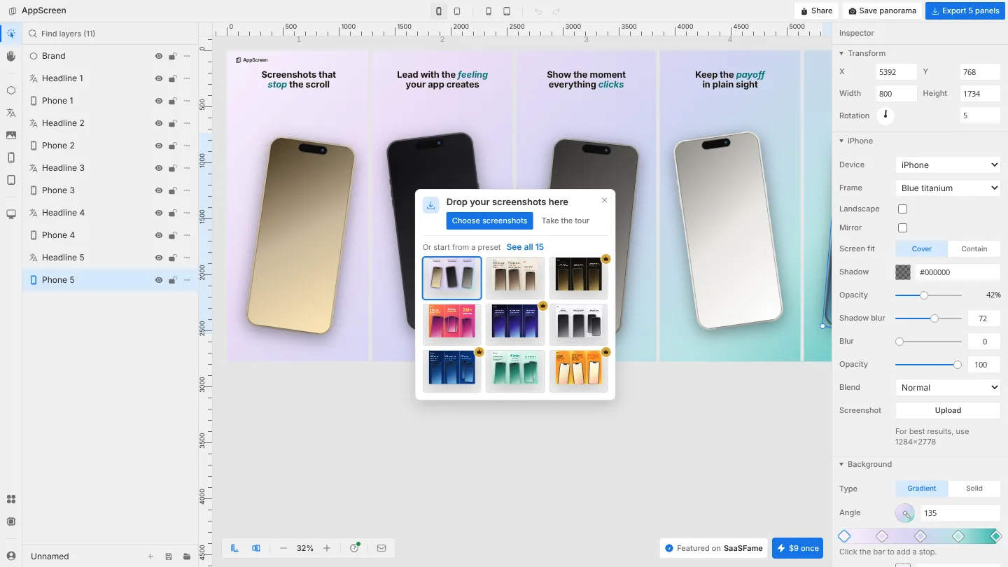 AppScreen screenshot 1