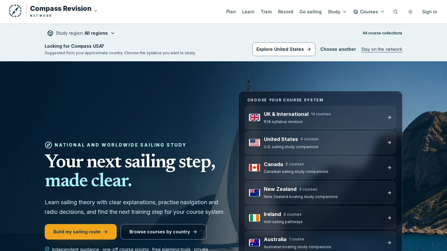 Compass Revision Network product preview