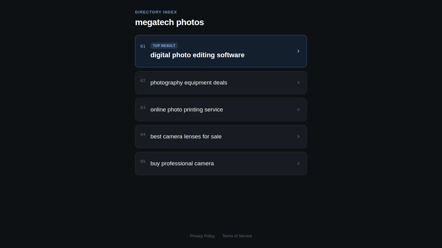 Megatech photos • End-to-end encrypted Google Photos alternative screenshot