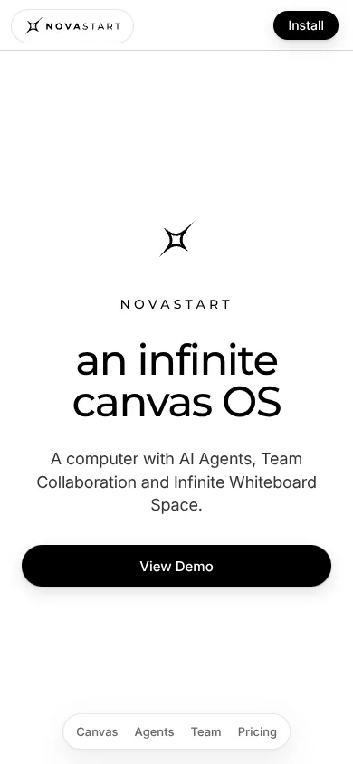 Novastart - The Infinite Canvas OS thumbnail 2