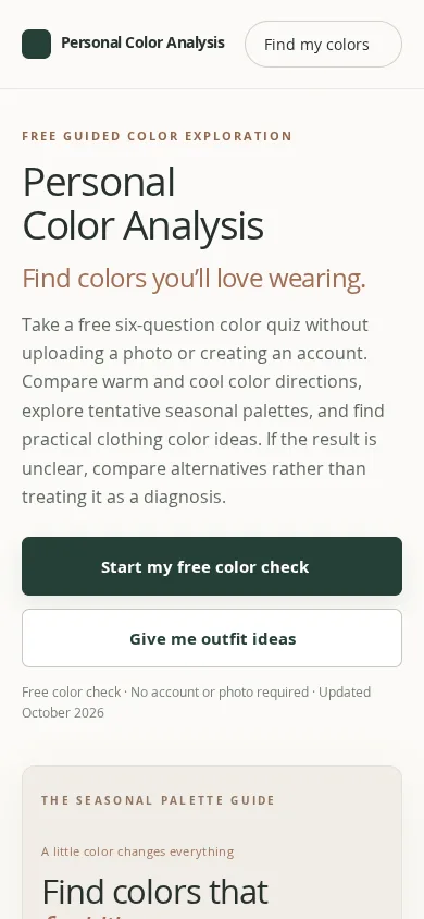 Personal Color Analysis thumbnail 2