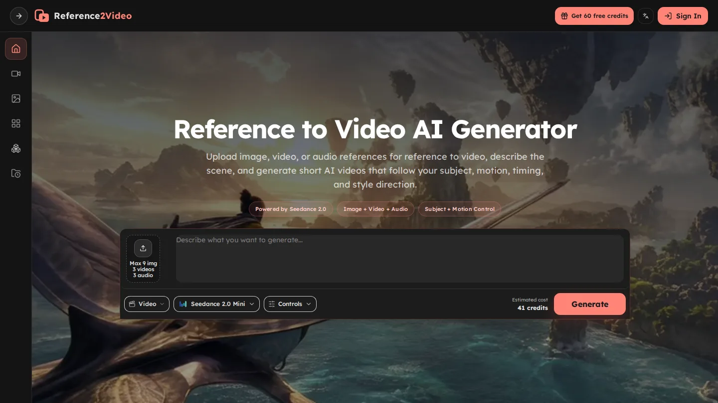 Reference2Video screenshot