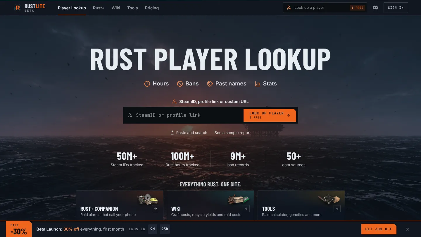 RustLite screenshot 1