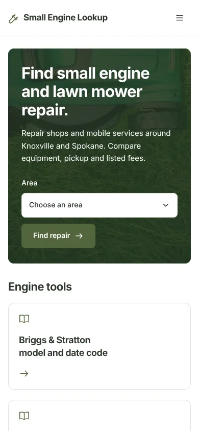 Small Engine Lookup thumbnail 2