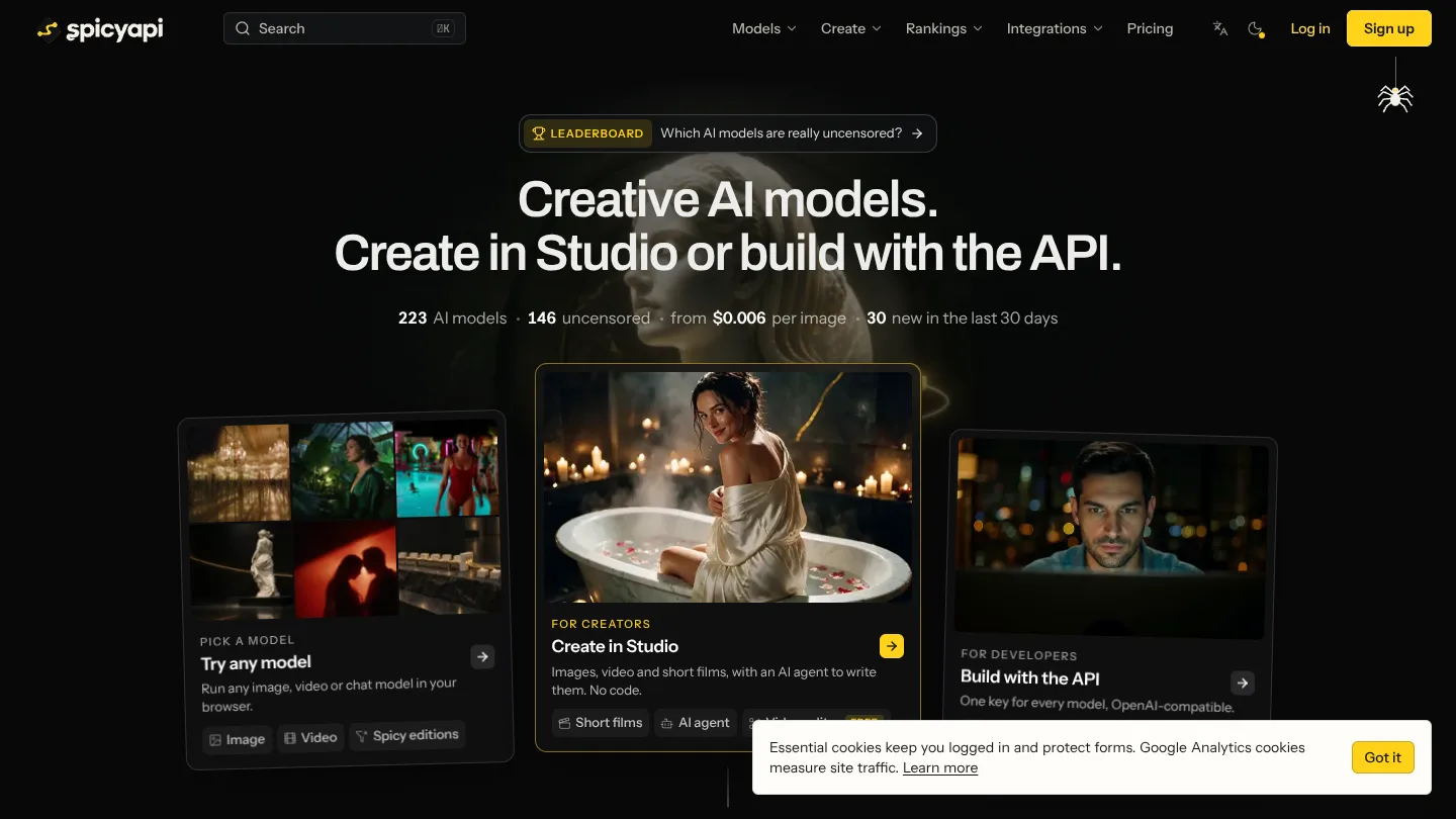 SpicyAPI screenshot 1