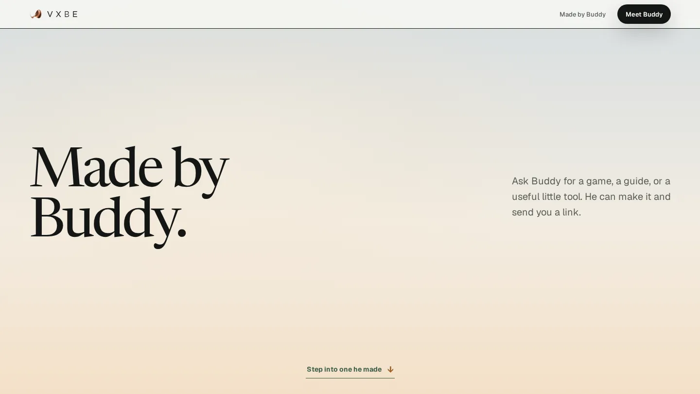 Vibecodr | Play, remix, and publish runnable web apps screenshot