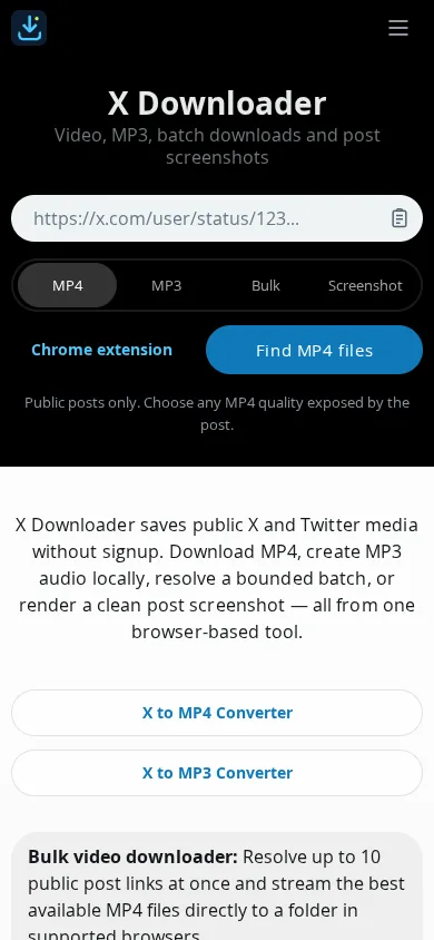 X Downloader thumbnail 2