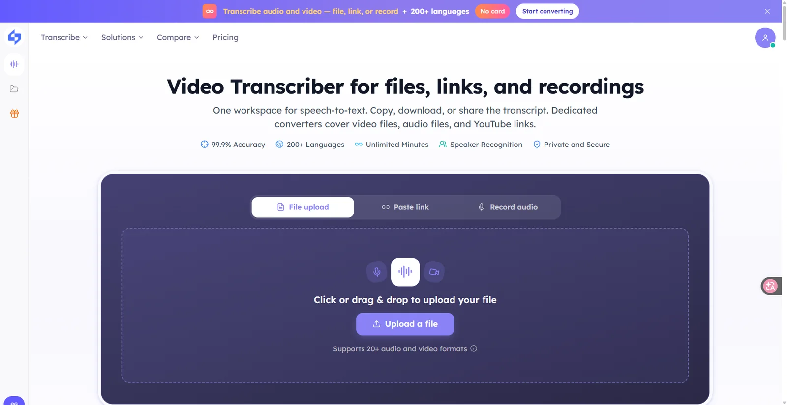 videotranscriber screenshot